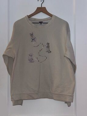 Vintage Jerzees Cat and Kitty Sweatshirt